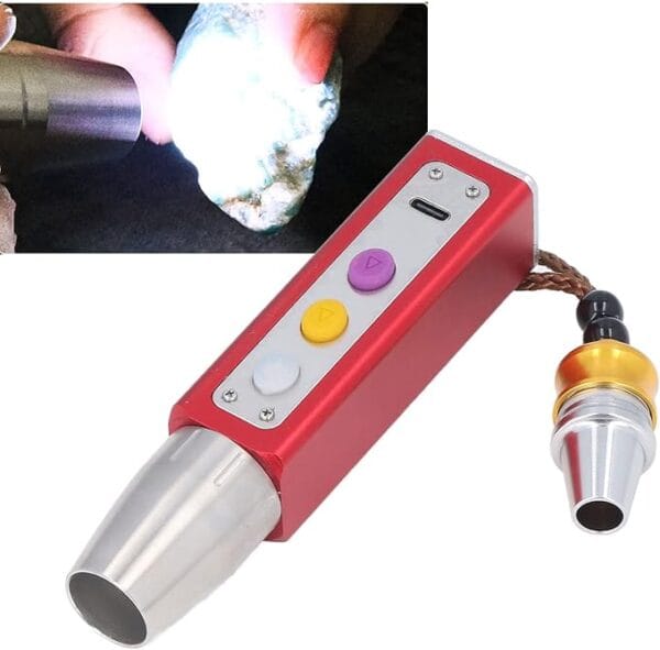 Portable Small Jade Jewelry Gemstone Currency Notes Identification Led Flashlight | Gemstone Detector Torch With Display